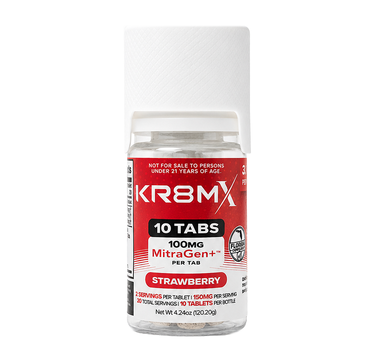 KR8MX Tablets, Strawberry